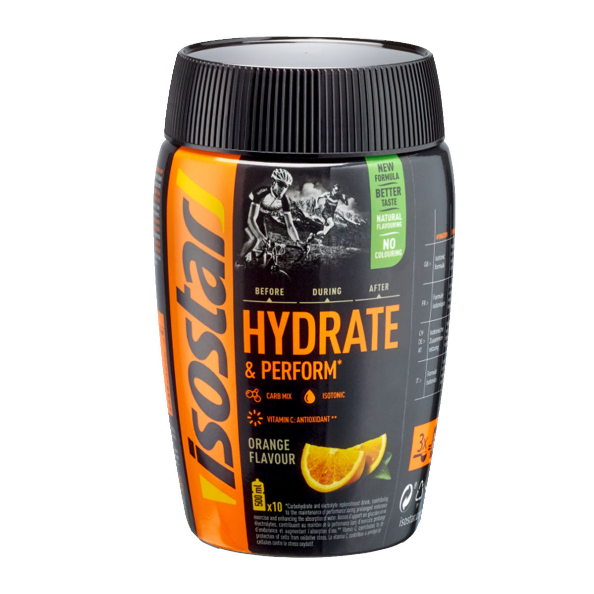 Power and energy drinks ISOSTAR PET ORANGE FH 500ml 