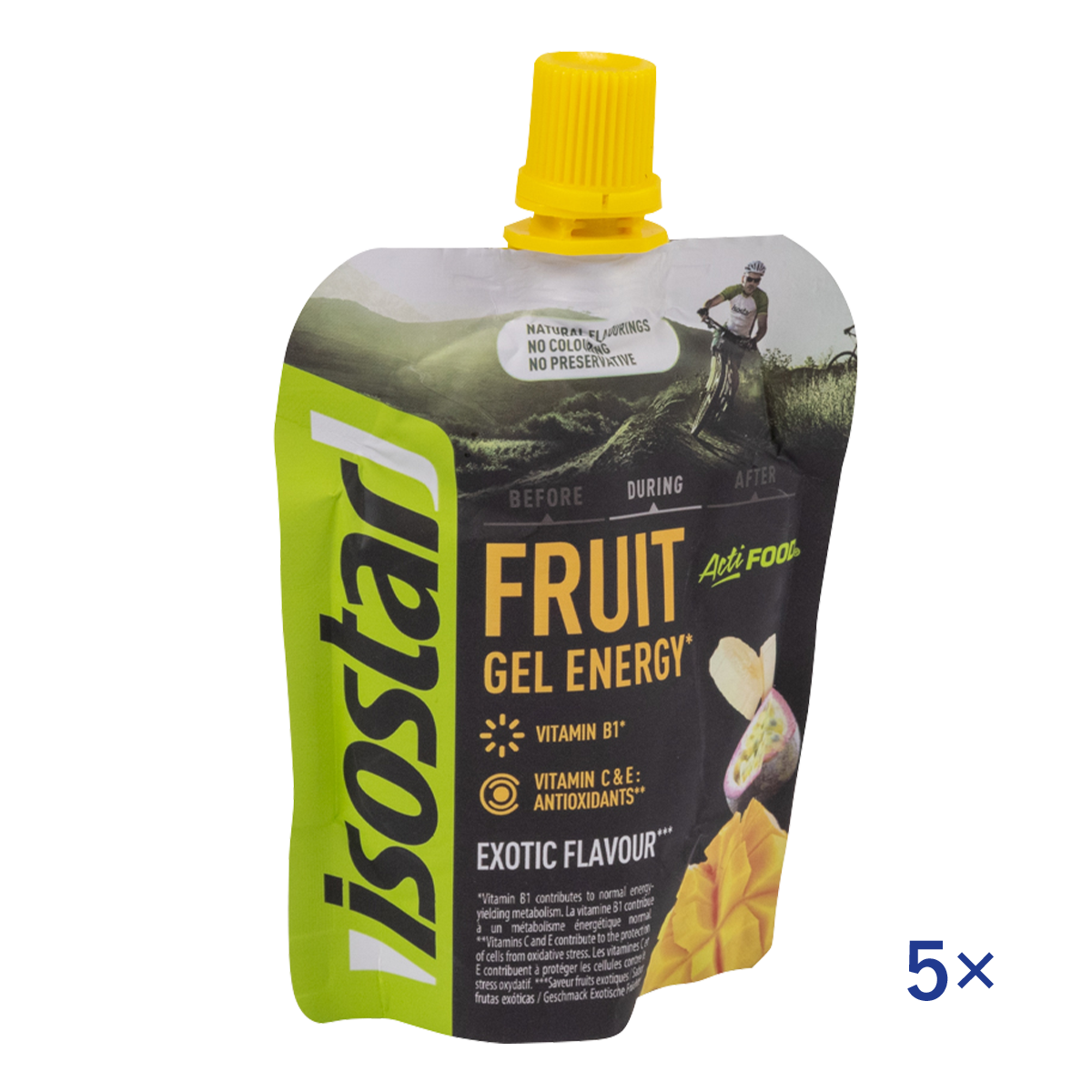 Isostar Actifood Exotic - Energy Gel