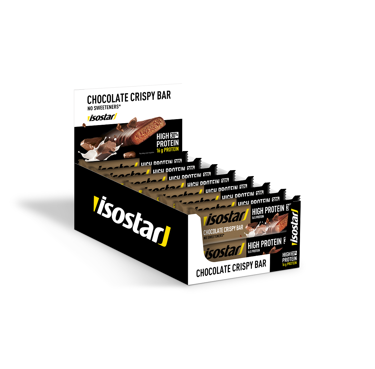 Isostar High Protein Riegel Chocolate Crispy